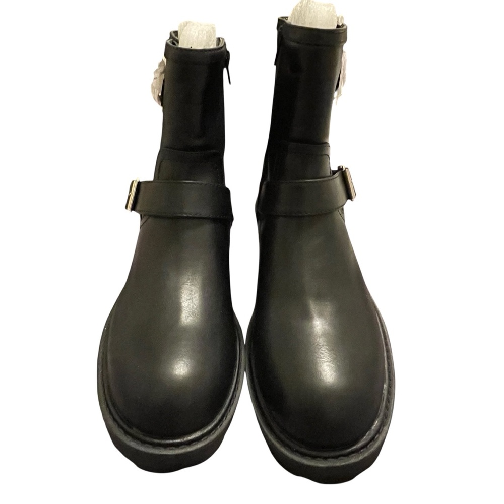 🎉HP! ❤️ NWT! NWOB! Madden Girl Women’s Fareway Black Moto Boots - Picture 8 of 11